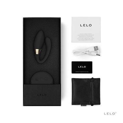 LELO TIANI Duo 雙摩打情侶震動按摩器｜黑／藍