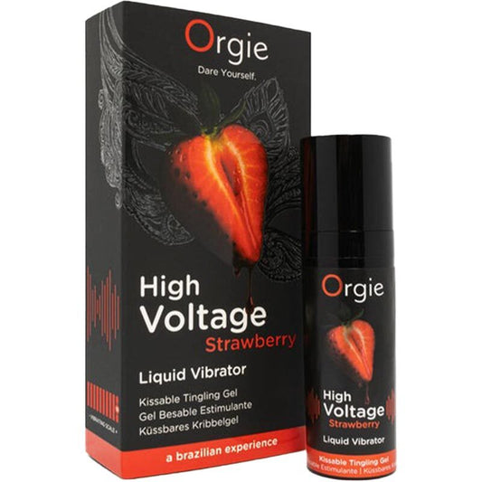 Orgie｜High Voltage 草莓酥麻口交高潮液｜15ml