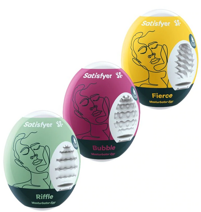 Satisfyer｜彩色飛機蛋｜一次性男士自慰蛋