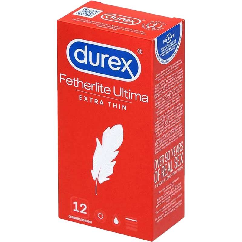 Durex Fetherlite Ultima 極薄高感乳膠安全套｜12片