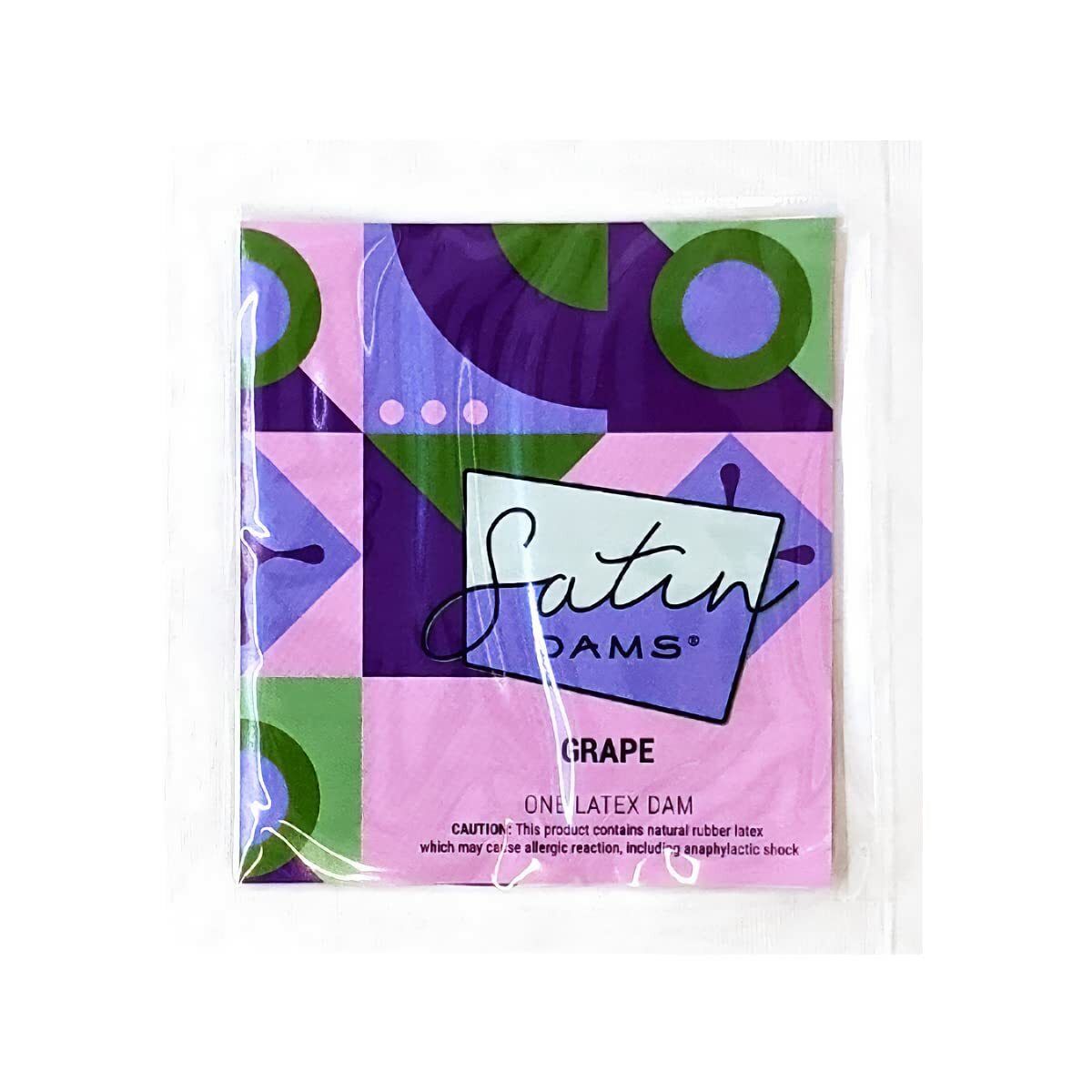Satin Dams 真空密封乳膠口交防護膜 - 1片裝