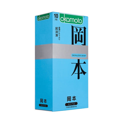 岡本 Skinless Skin 超潤滑安全套 33mm 10片裝