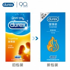 Durex Together 特多潤滑柔薄安全套｜33mm｜12片裝