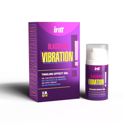 INTT｜Vibration 黑莓溫熱酥麻感官提升液｜男女適用 - 15ml
