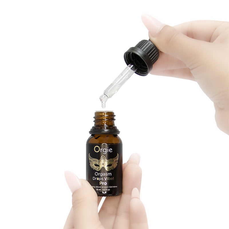 Orgie｜Orgasm Drops Vibe! Pro 9級酥麻跳動高潮液 - 15ml