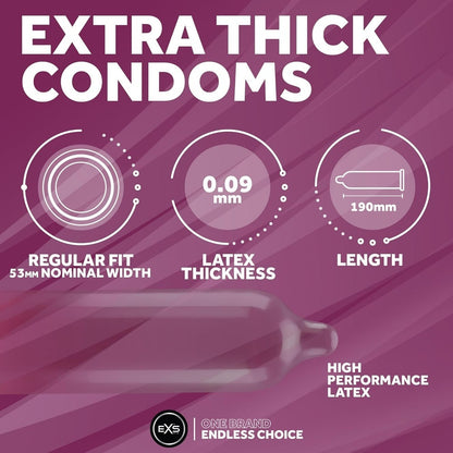 EXS Extra Thick 加厚安全套 12片裝