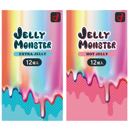 岡本 Okamoto Jelly Monster 果凍怪獸安全套 (熱感型) / 33mm / 12片裝