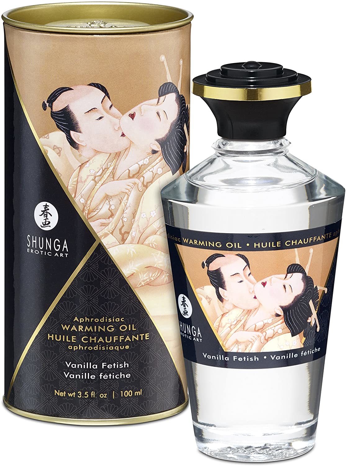 Shunga 春畫｜Aphrodisiac 溫感可食用前戲按摩油 - 100ml