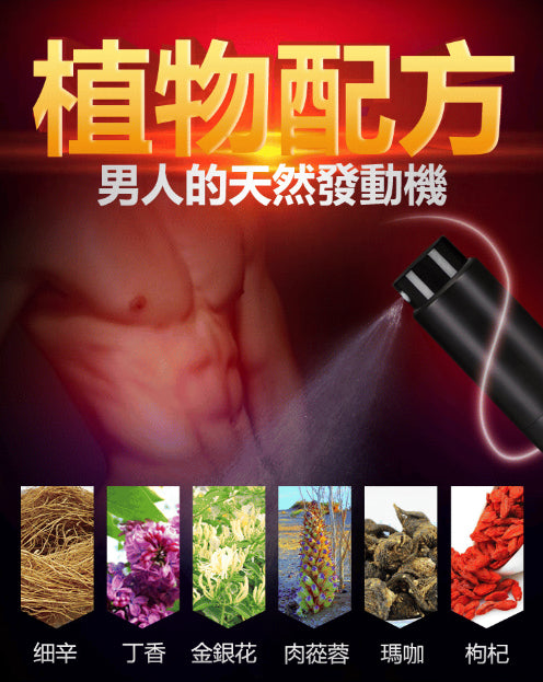 2H2D｜黑金版倍力挺男士延時殺菌噴劑 - 10ml