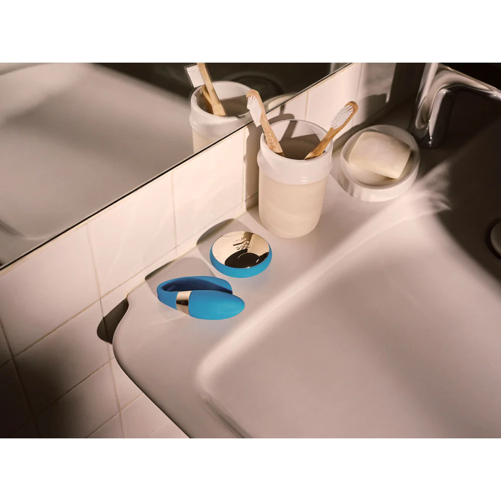 LELO TIANI Duo 雙摩打情侶震動按摩器｜黑／藍