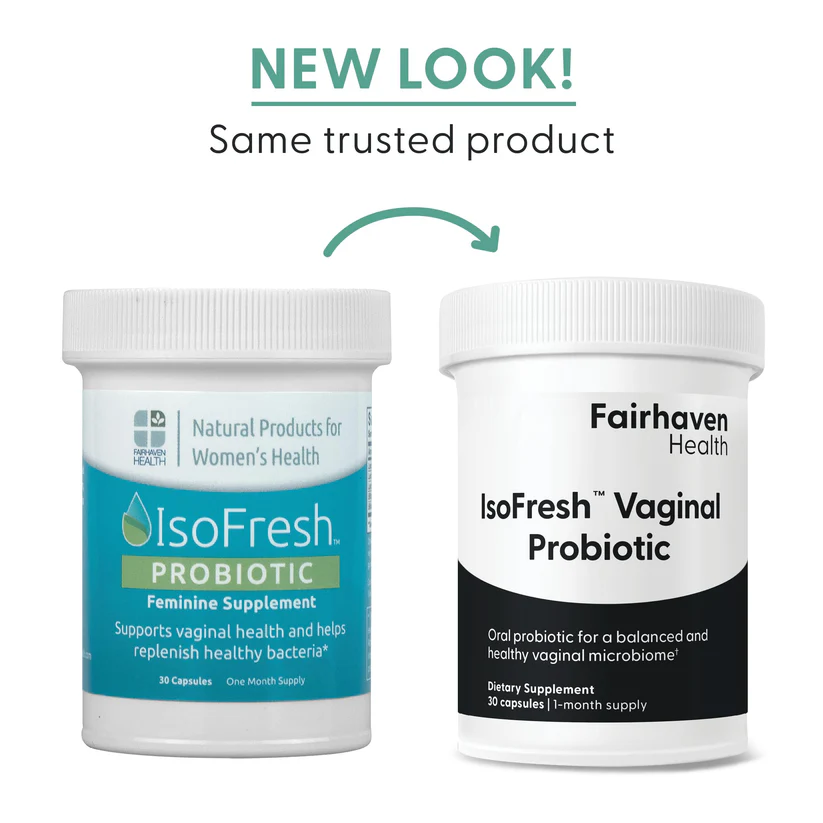 Fairhaven Health IsoFresh® 女性陰道益生菌 100億CFU五菌株｜30粒