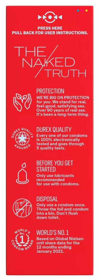 杜蕾斯 Durex Extra Sensitive 超薄加強潤滑安全套（緊緻裝）