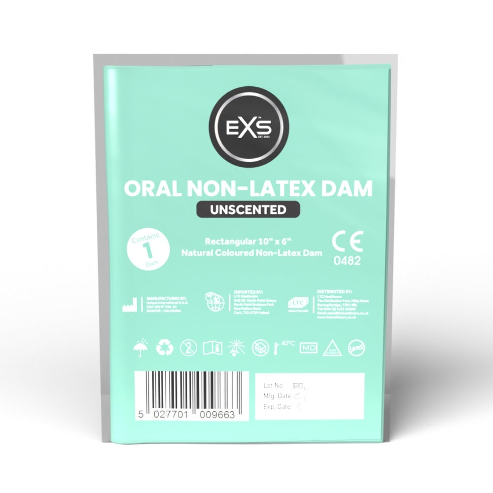 EXS 無味非乳膠口交膜 1片裝