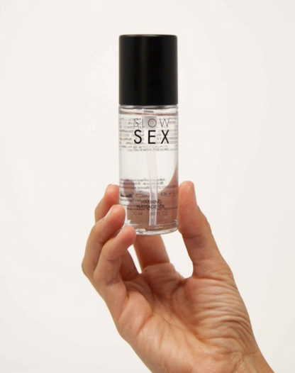 Bijoux Indiscrets｜Slow Sex 椰子香可親吻溫感按摩油 - 50ml