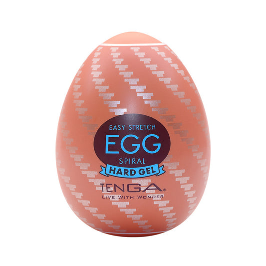 TENGA EGG HARD 硬質飛機蛋｜六款內部紋理可選｜單顆裝