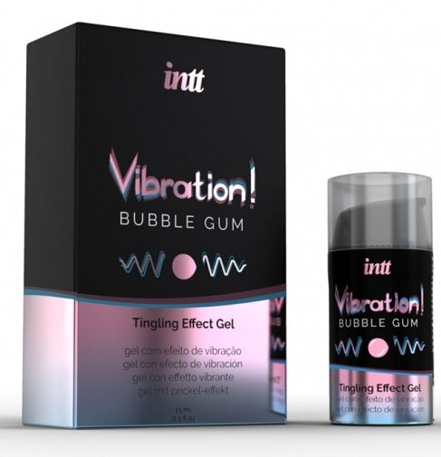 INTT｜Vibration Tingling 液體振動香味凝膠｜男女通用敏感提升 - 15ml