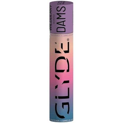 Glyde Sheer Glyde 混合口味有味口交膜 - 4片裝
