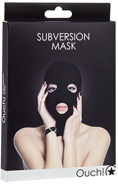 Ouch｜Subversion 柔情小壞壞頭罩｜黑色