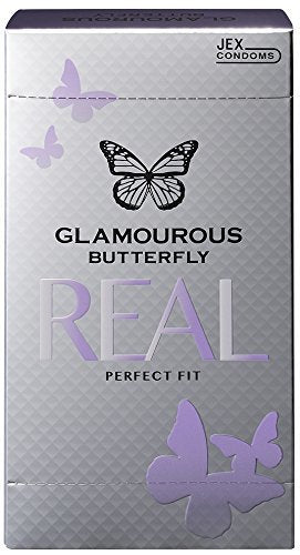 JEX Butterfly Real Fit 蝴蝶牌真貼身安全套 / 36mm / 8片裝