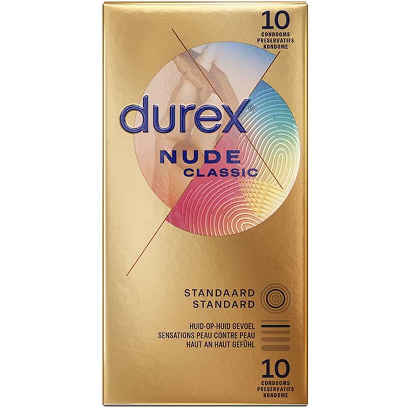 杜蕾斯 Durex Nude 真觸感非乳膠安全套 / 10片裝