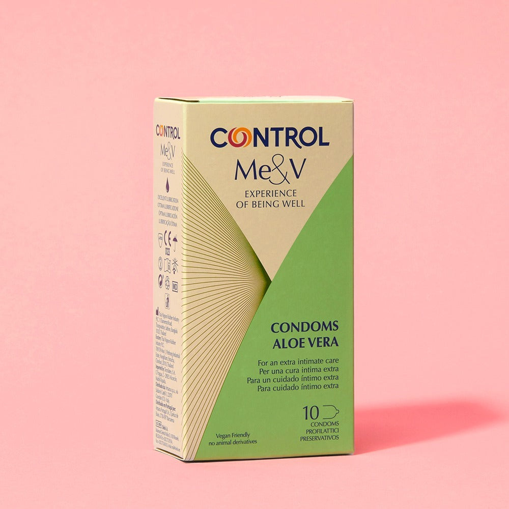 Control Aloe Vera 蘆薈呵護安全套 / 34mm / 10片