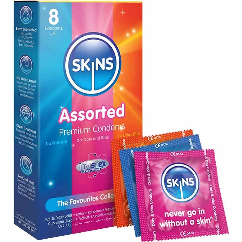 Skins Assorted 雜錦安全套 8片裝