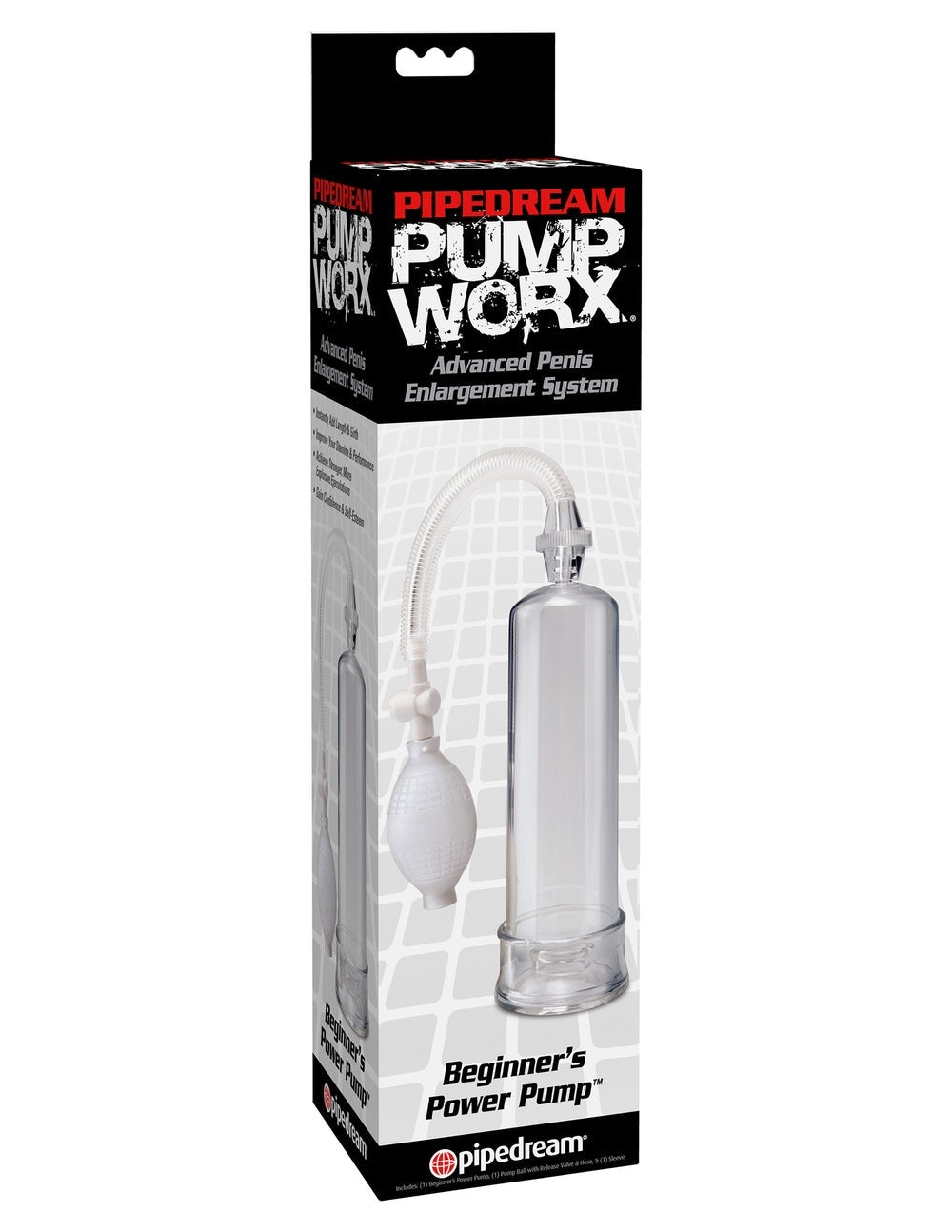 Pipedream Pump Worx 初學者手動陰莖真空訓練泵