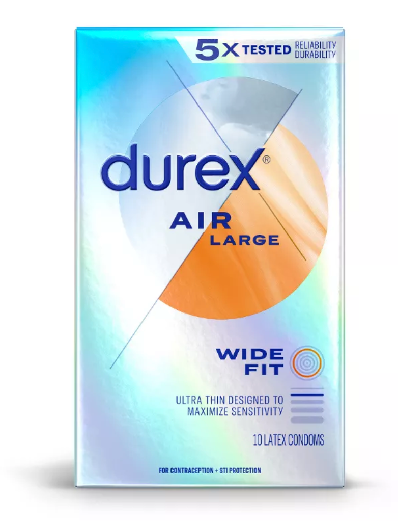 Durex Air 加大超貼薄安全套 - 10片