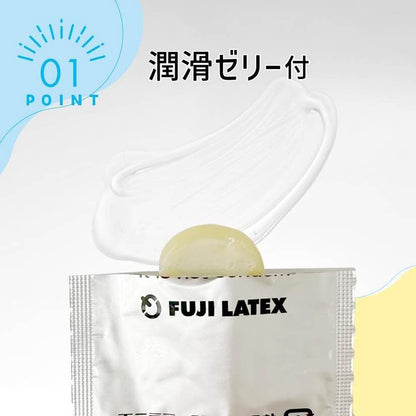 Fuji Latex Ubicon 手指專用乳膠衛生套｜透明｜6片裝