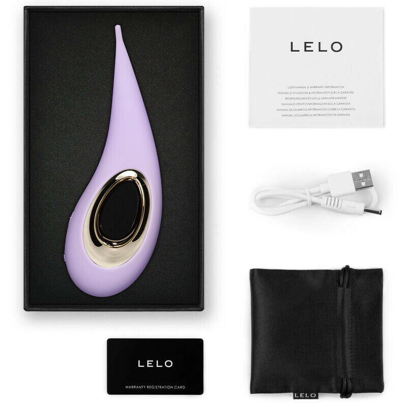 LELO｜DOT 點點滴滴陰蒂震動器｜8字循環柔軟防水