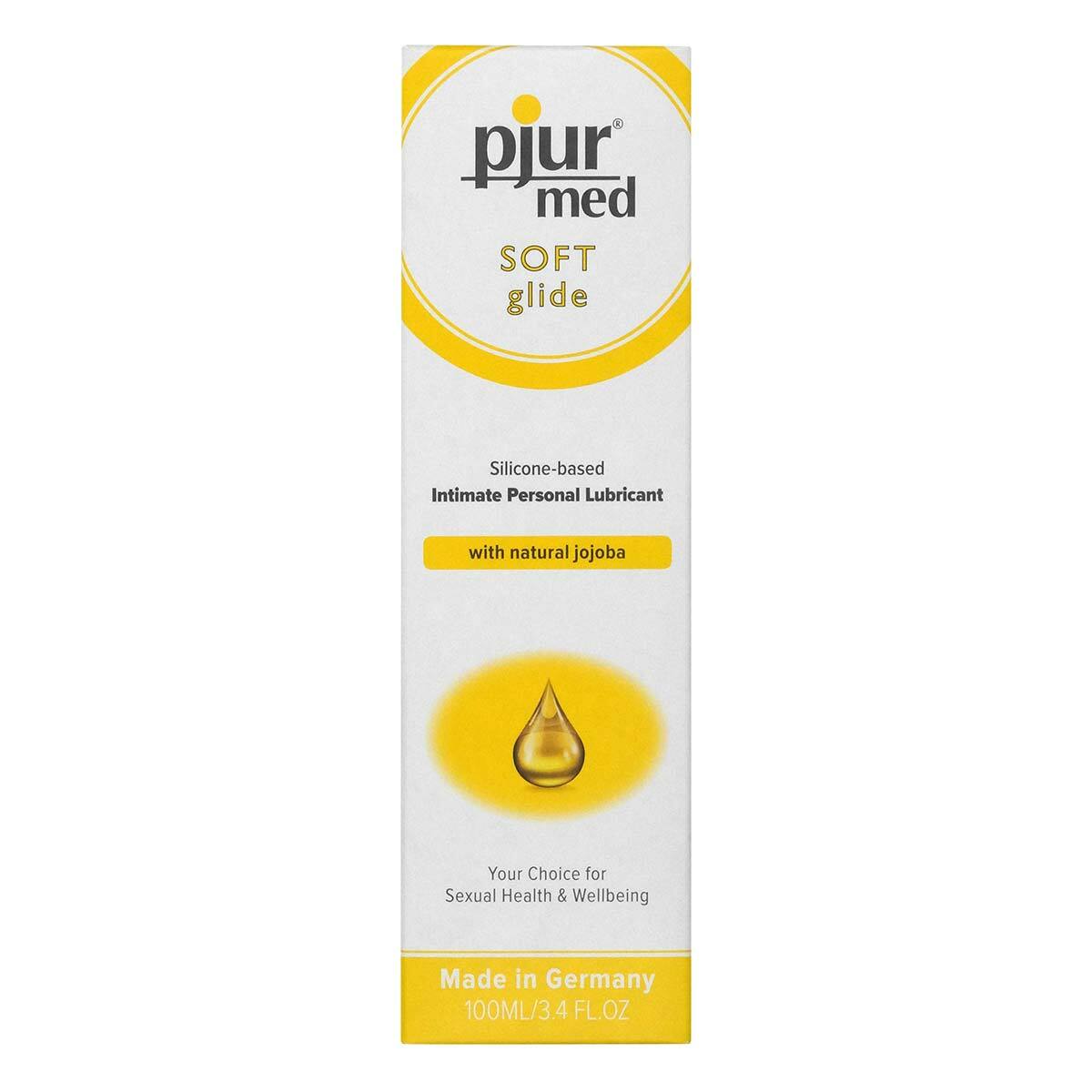 Pjur MEDSoft順滑矽性（安全套適用）潤滑劑 - 100ml