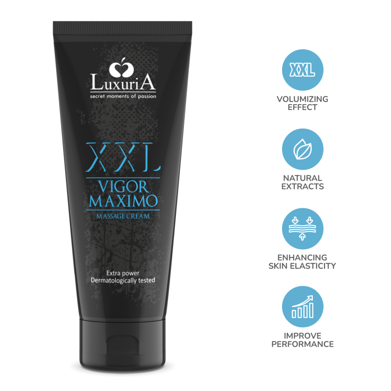Intimateline LuxuriA XXL Vigor Maximo 陰莖增大按摩膏｜75ml