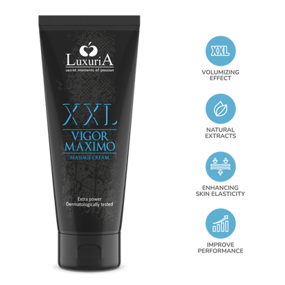 Intimateline LuxuriA XXL Vigor Maximo 陰莖增大按摩膏｜75ml