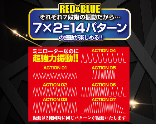 日本雙頭龜頭震震器｜7模式靜音可重用