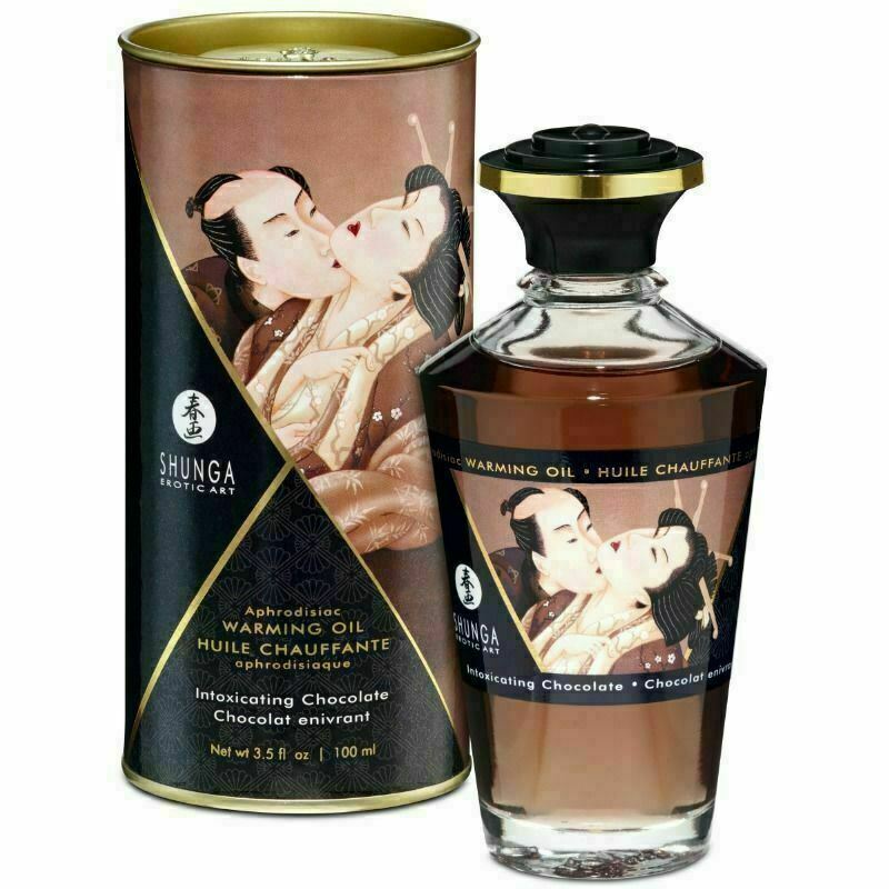 Shunga 春畫｜Aphrodisiac 溫感可食用前戲按摩油 - 100ml
