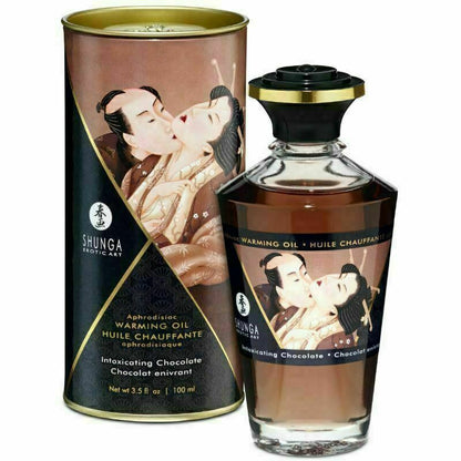Shunga 春畫｜Aphrodisiac 溫感可食用前戲按摩油 - 100ml