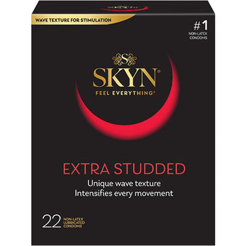 SKYN Extra Studded 波浪凸點安全套 - 22片裝