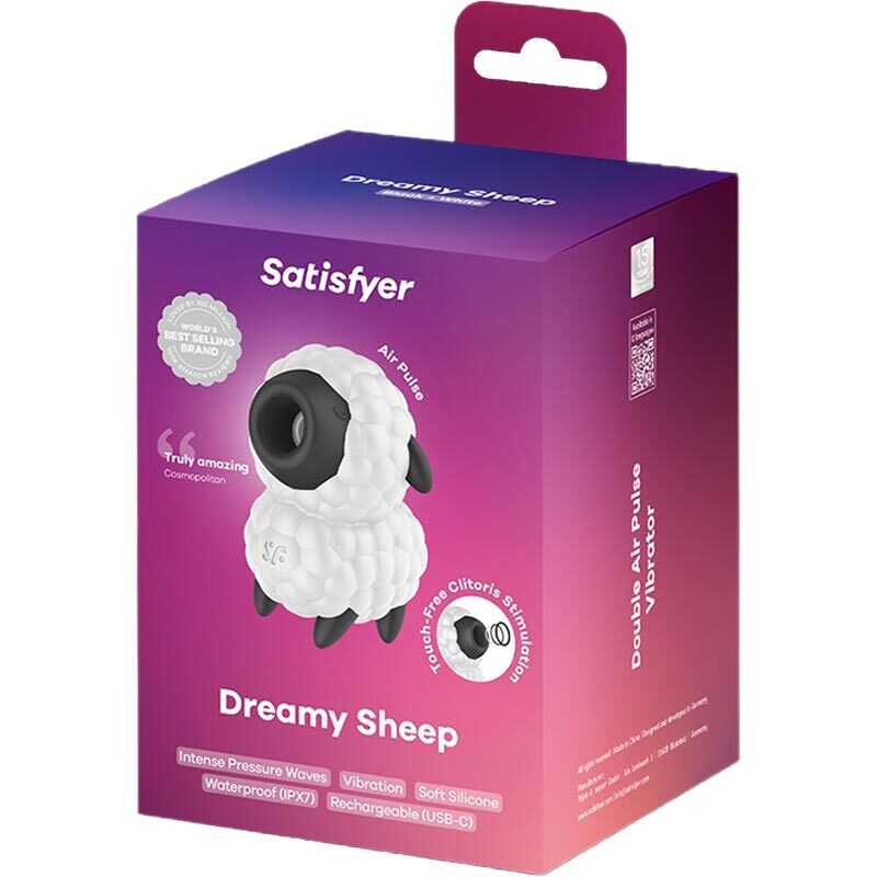 Satisfyer｜Dreamy Sheep 陰蒂吸啜震動器