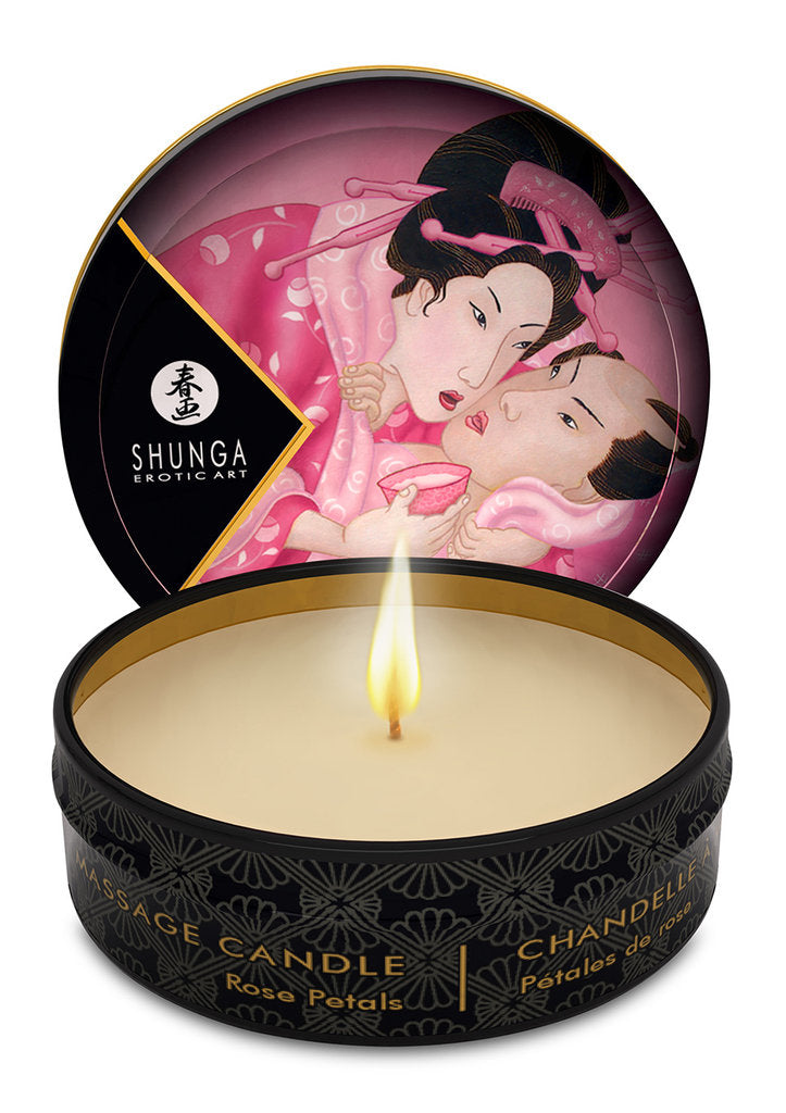 Shunga 春畫｜按摩精油香薰蠟燭｜雙效香氛按摩 - 30ml／170ml