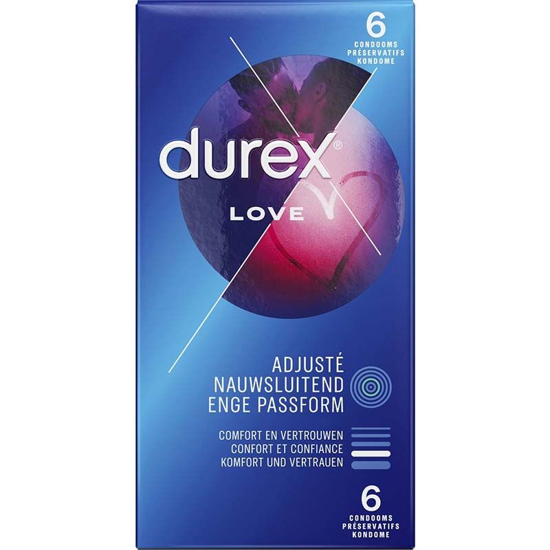 杜蕾斯 Durex 貼身裝安全套 (Close Fit) / 49mm / 6片裝