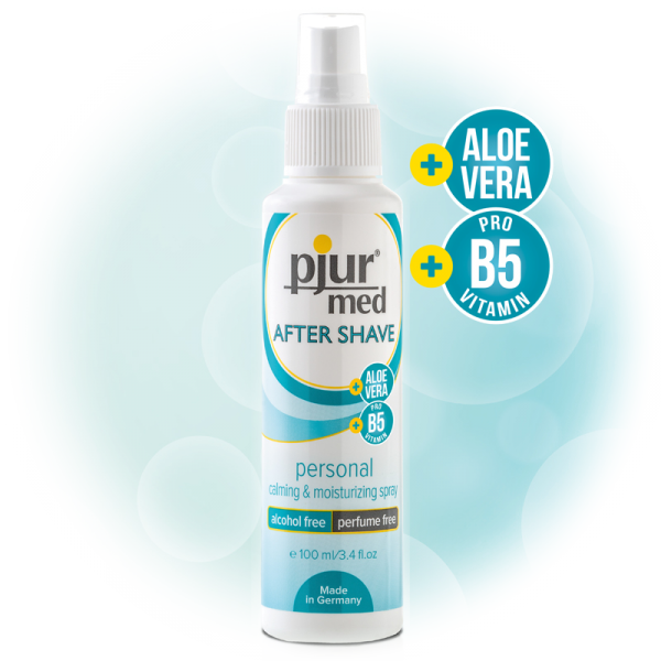 pjur med｜AFTER SHAVE 私處剃後舒緩噴霧｜無酒精｜100ml
