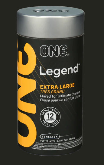 ONE® 傳奇加大碼安全套 / 12片裝