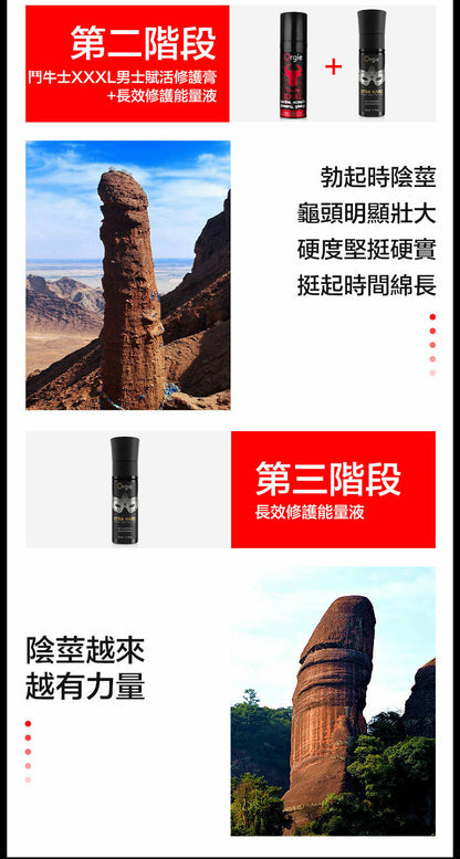Orgie｜Touro XXXL 助勃增大增粗凝膠｜15ml