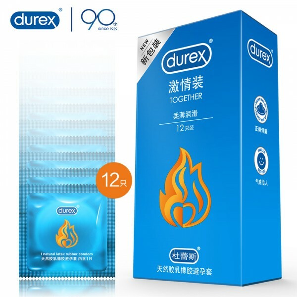 Durex Together 特多潤滑柔薄安全套｜33mm｜12片裝