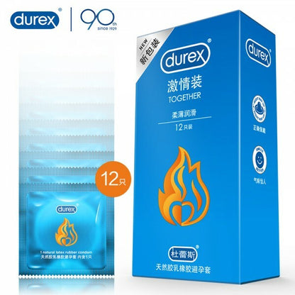 Durex Together 特多潤滑柔薄安全套｜33mm｜12片裝