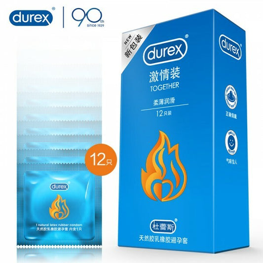 Durex Together 特多潤滑柔薄安全套｜33mm｜12片裝