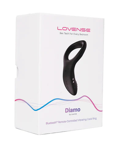Lovense｜Diamo 遙控共震靜音鎖精持久環