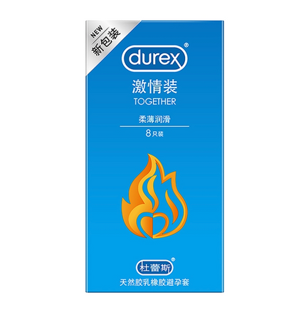 Durex Together 特多潤滑柔薄安全套｜33mm｜8片
