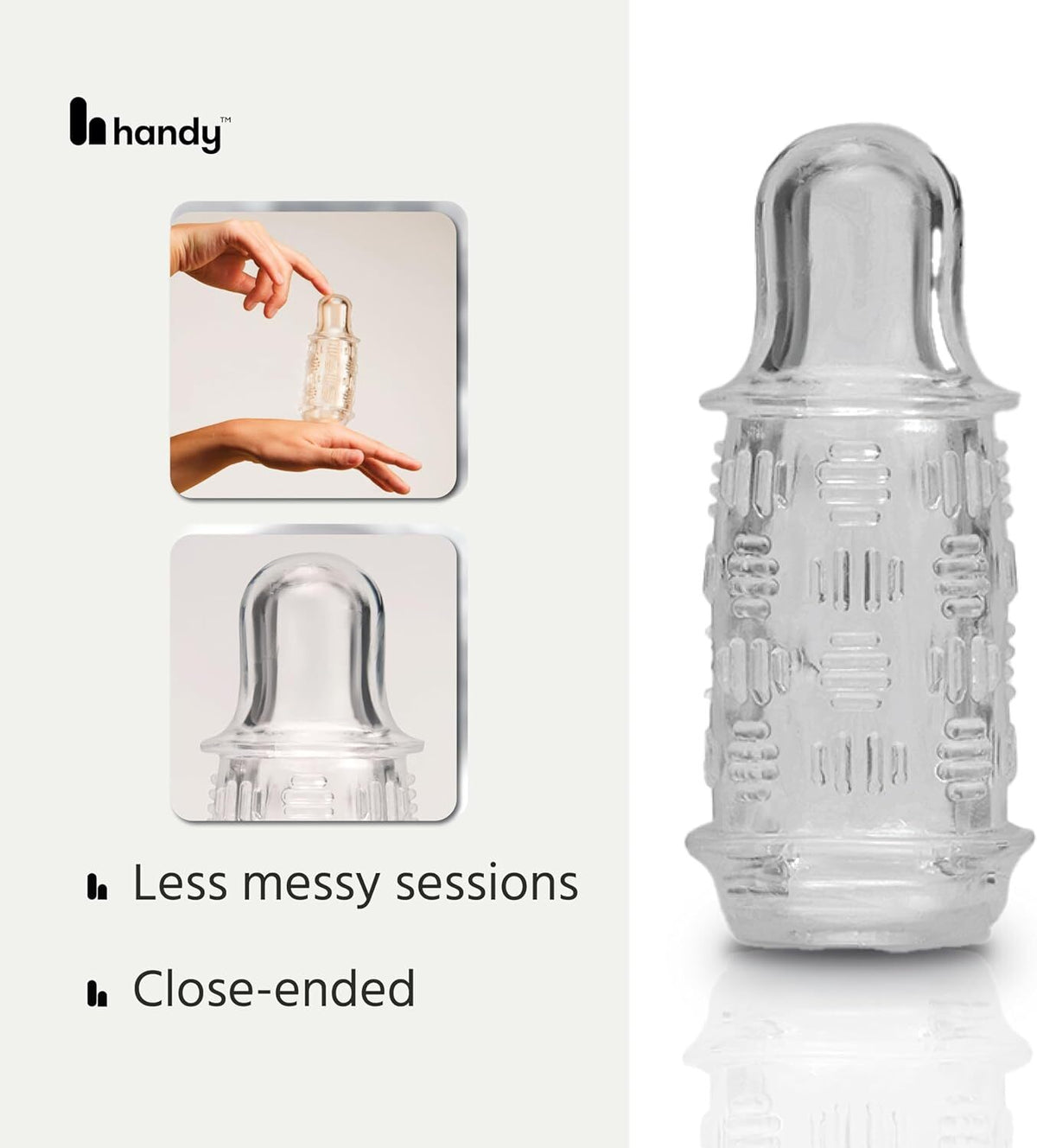 The Handy｜Stamina 低敏感光滑貫通式飛機膠套 Flow｜96mm