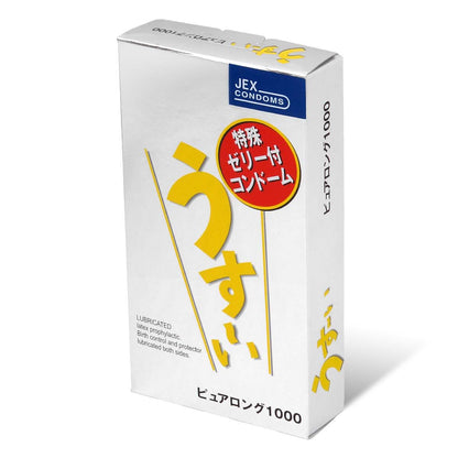 Jex 果凍潤滑持久薄型安全套｜32mm｜12片